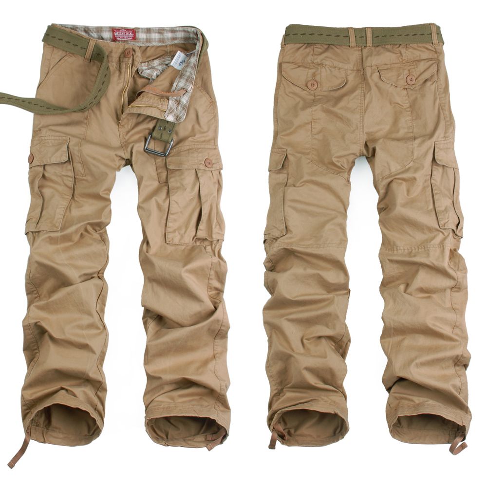 Mens Hale Hard Workwear Trousers Baggy Cargo Pants Explore SZ M L ...